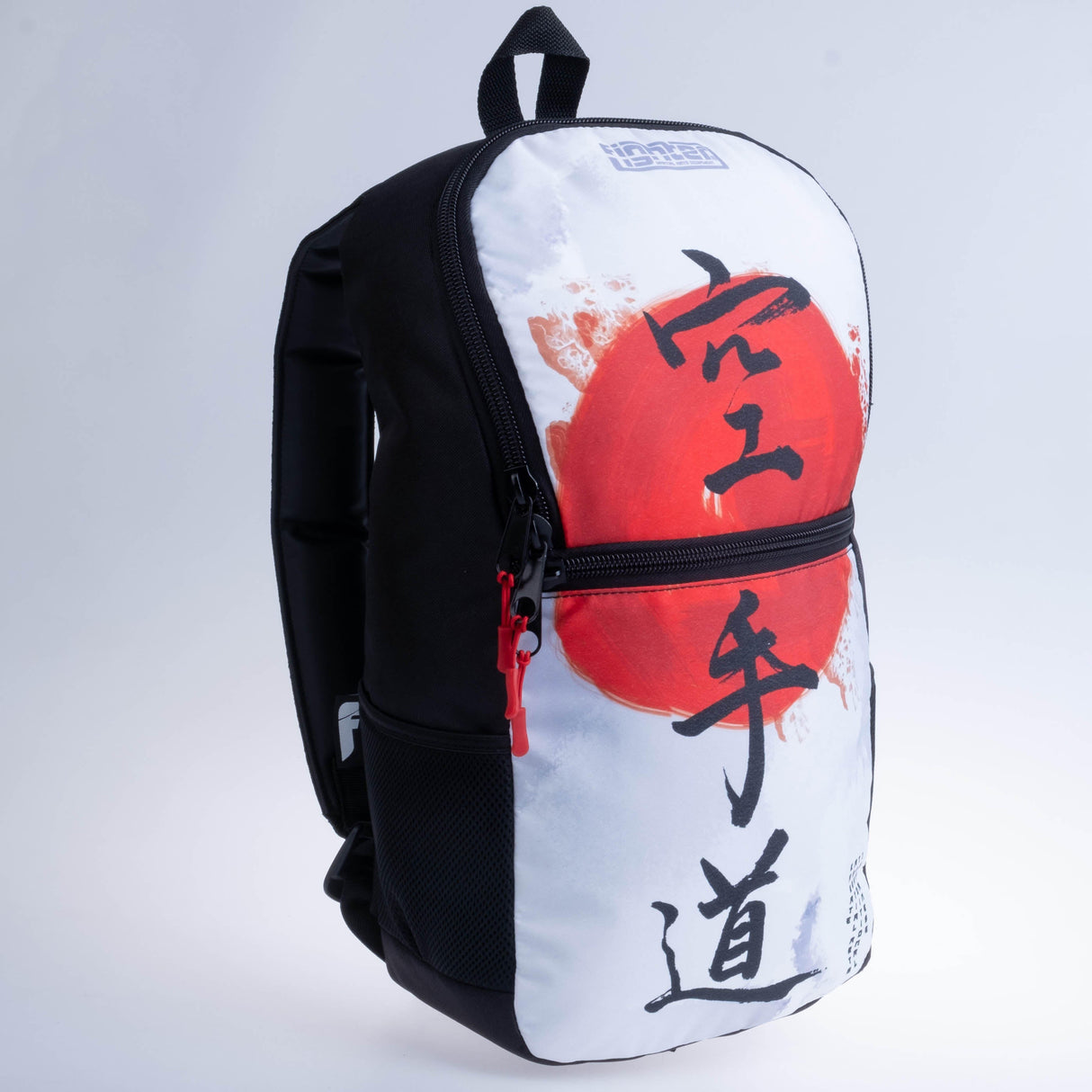 Fighter Rucksack Größe S  - Karate - weiß/rot