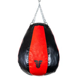 Der Fighter Professional Speed Bag – schwarz/rot