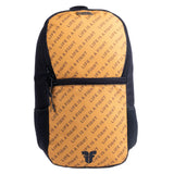 Fighter Rucksack Größe S – braunes Logo